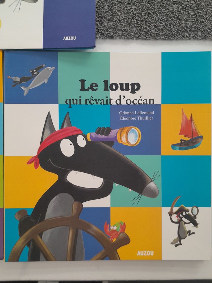 Lot 3 livres collection le loup, mes albums - photo numéro 4