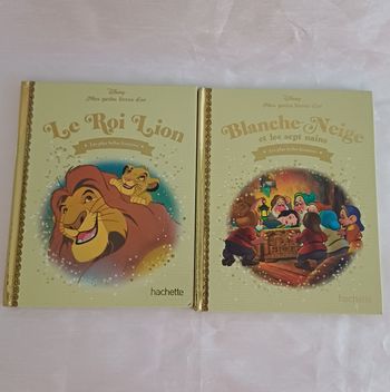 Mes petits livres d'or Disney Hachette
