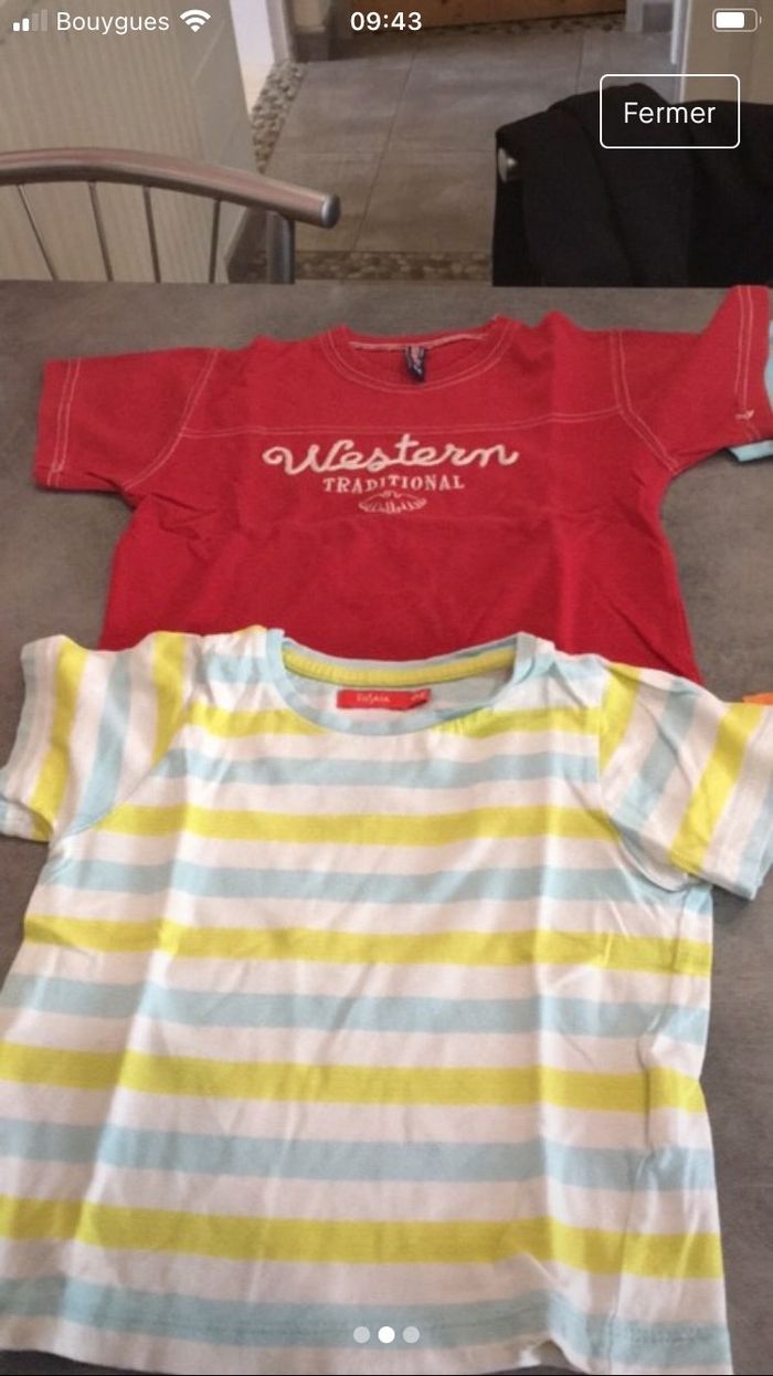 Lot de 4 tee shirt - photo numéro 2