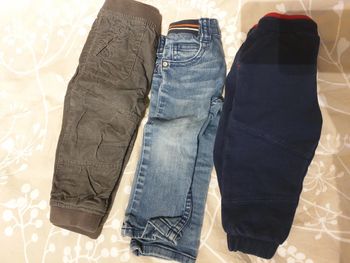 Lot de 3 pantalons et jeans ikks Orchestra Disney taille 12 mois