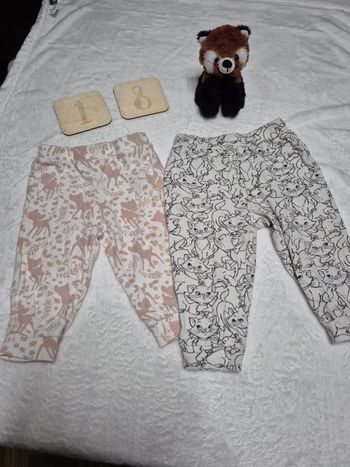 Lot 2 Bas de jogging Disney 18mois