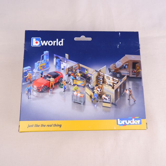 Point relais UPS bworld avec figurine Bruder en boite jamais ouvert - photo numéro 3