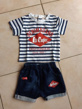 Ensemble été 3 mois neuf