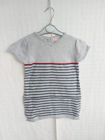 Pull long Grain de Blé  36 mois