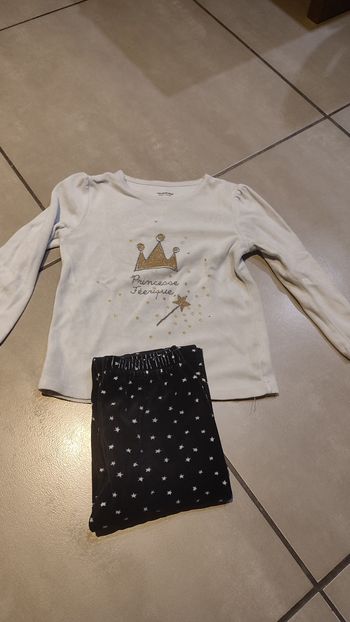 Pyjama épais fille 6 ans