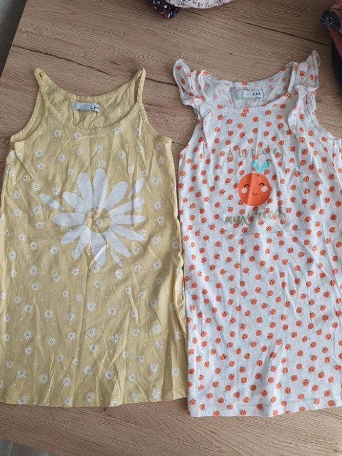 Lot de 2 robes la halle 4ans