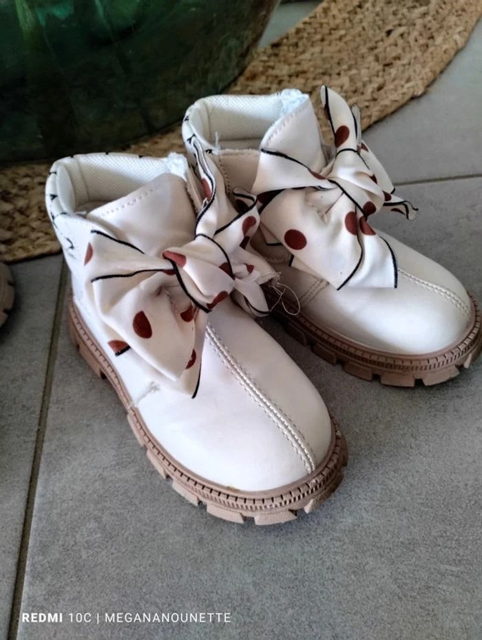 🦋 Jolies bottines nœud papillon P 25 Boutique Parisienne - photo numéro 7