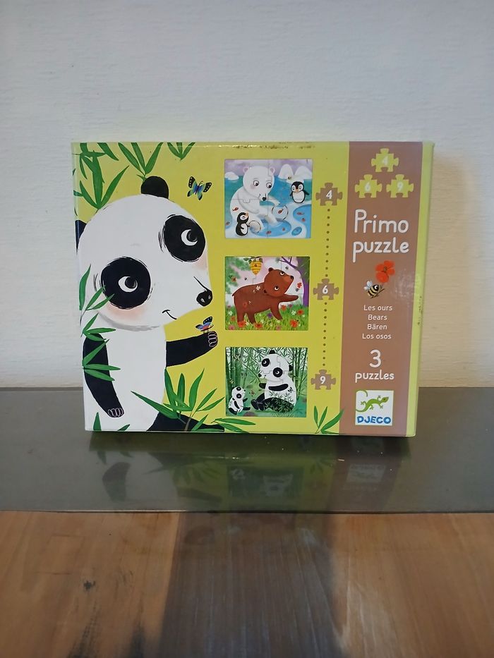 Mes 1er puzzle animaux ours