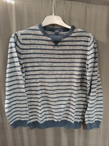 309096 pull marine chiné garçon 12 ans kiabi