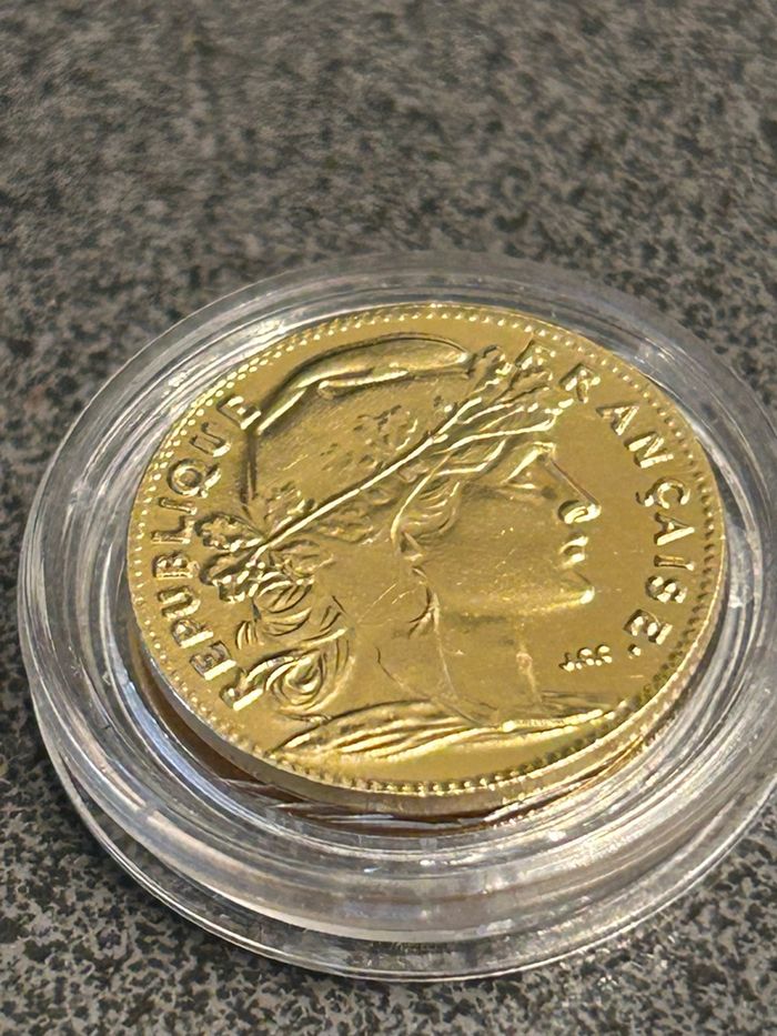 Pièce 10 Francs Marianne/Coq Reproduction