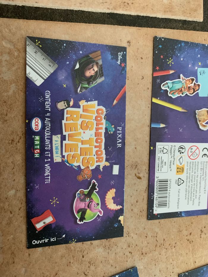 Lot de 16 pochettes collector vis tes rêves - photo numéro 3