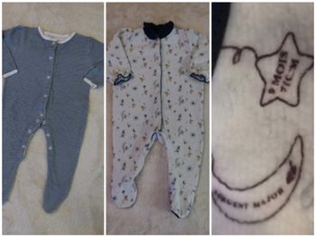 Lot de 2 pyjamas 9 mois 