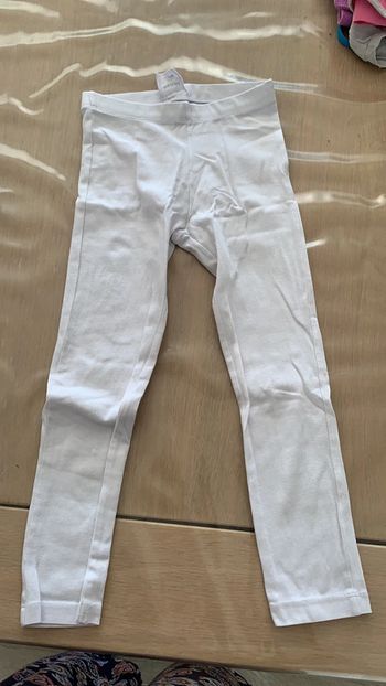Leggings blanc 6 ans