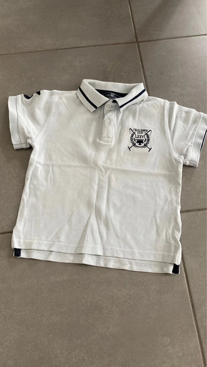 Lot ensemble polo tee shirt haut vêtement garçon jacadi 4 ans - photo numéro 6