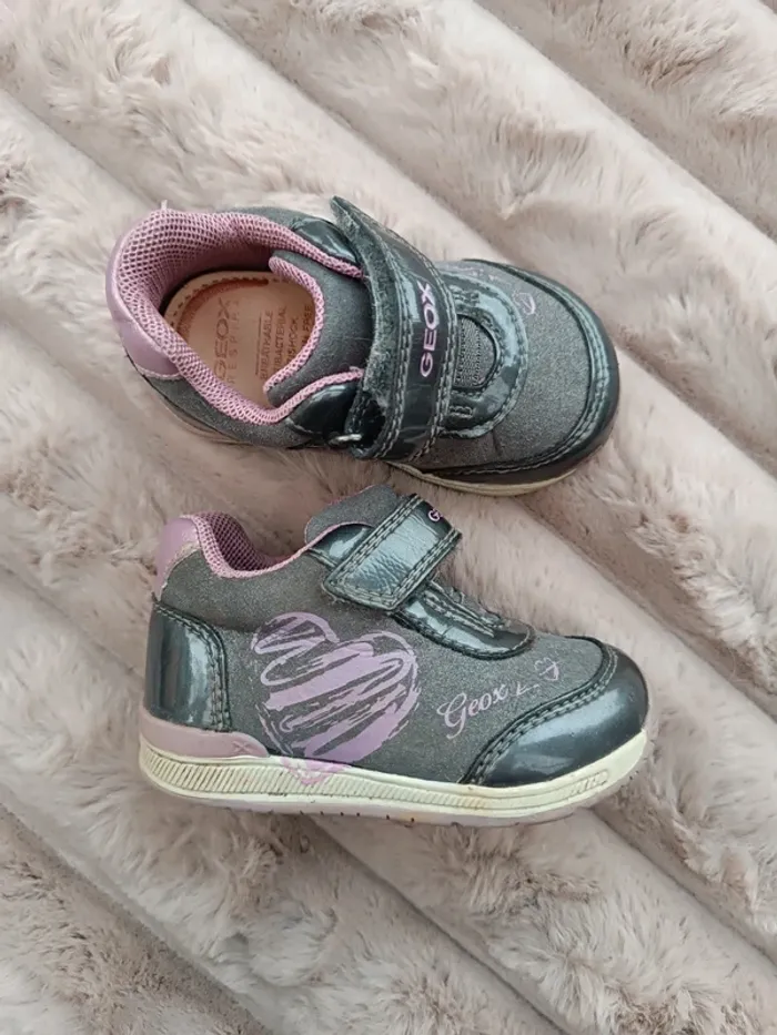 🔸 Baskets Geox Respira Premières Chaussures Bottillons de Marche 19🔸
