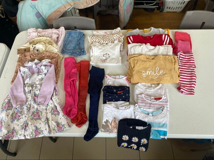 Lot de vêtement bébé fille
