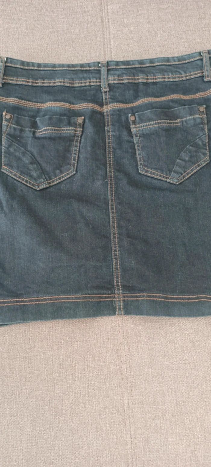 Jupe en jeans Camaïeu 40 - photo numéro 4
