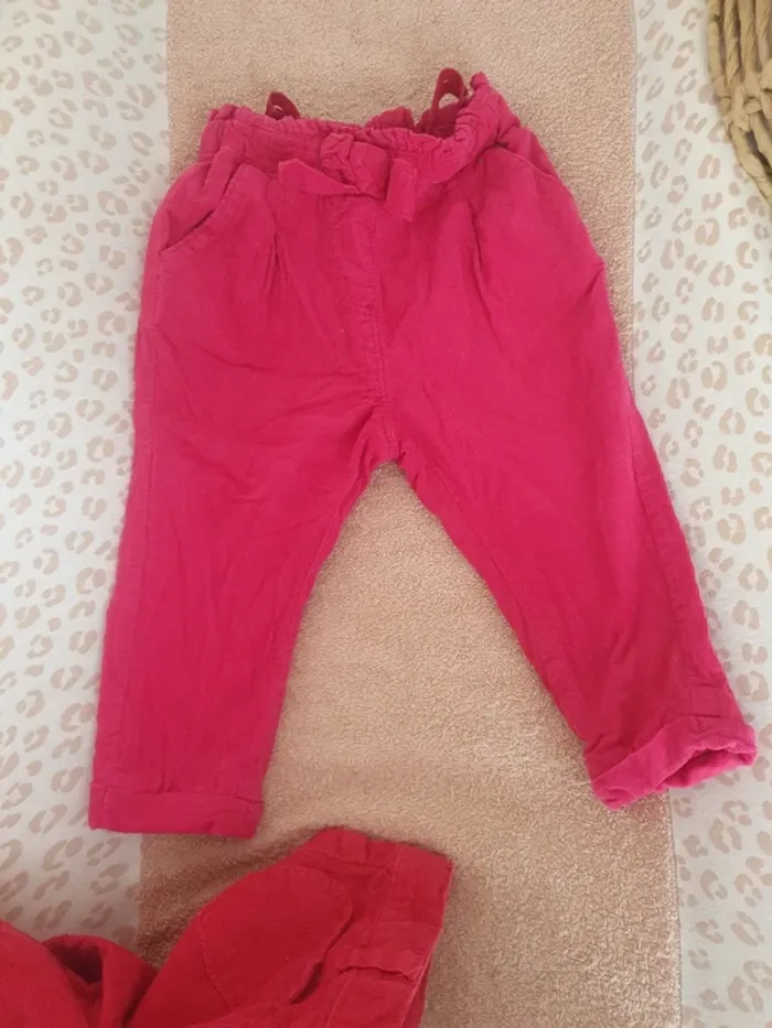 Pantalon velours