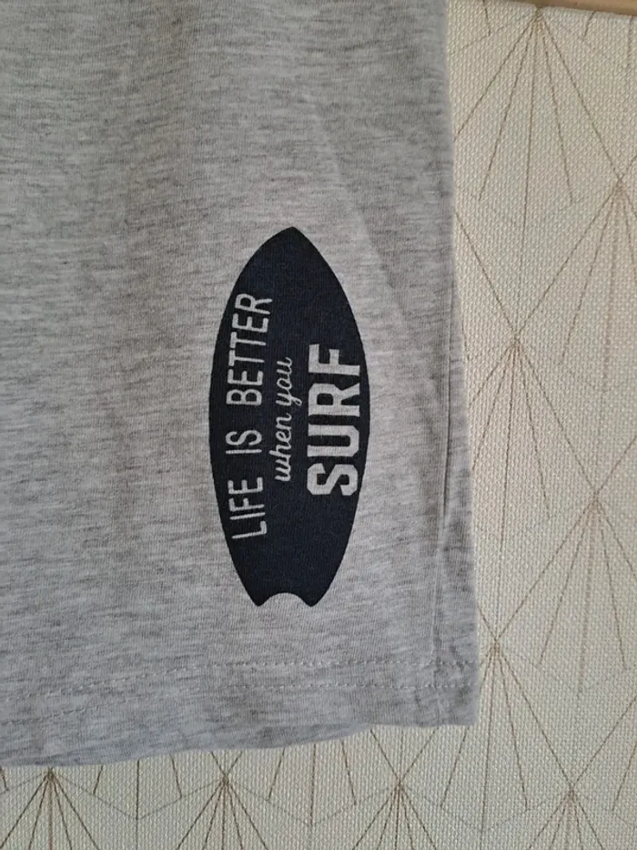 Short gris garçon tbe U essentiel 5 ans - photo numéro 2