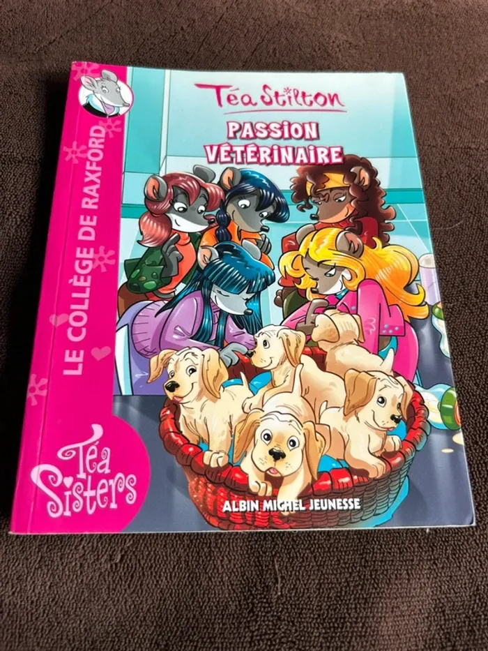 Livre Téa Stilton passion vétérinaire