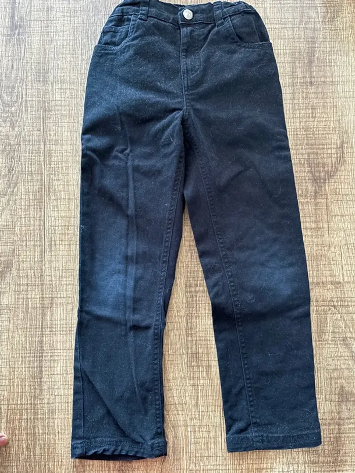 Jean noir garçon 7 ans