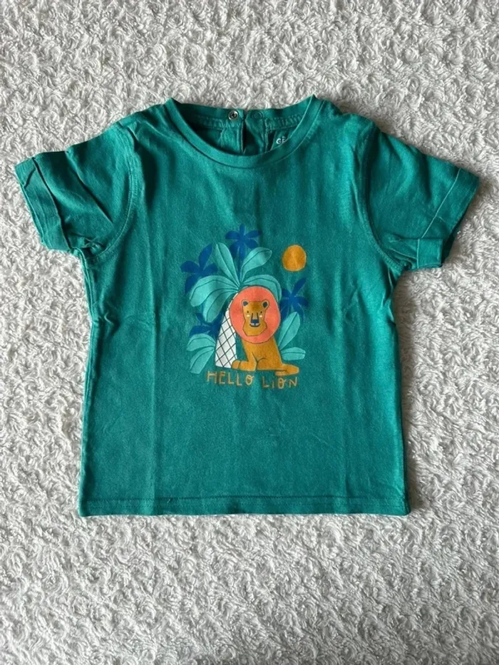 Lot 4 t-shirt T18mois TAO gemo primark - photo numéro 3