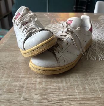 Adidas Stan Smith Blanche & Rose – 37⅓ – 5€