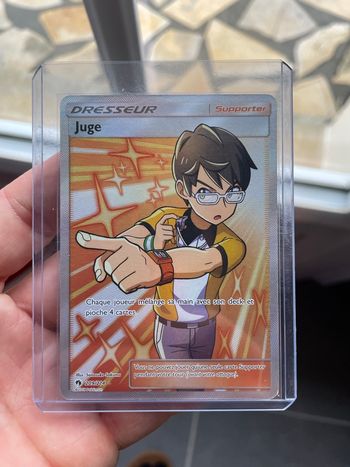 Carte Pokemon soleil lune Juge 209/214