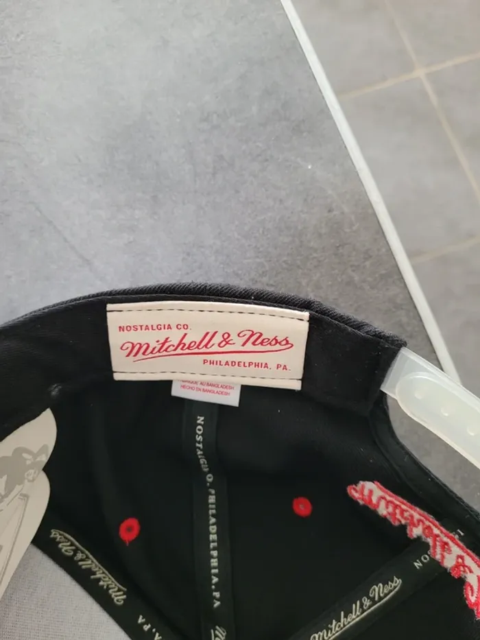 Casquette neuve mitchell & ness - photo numéro 5