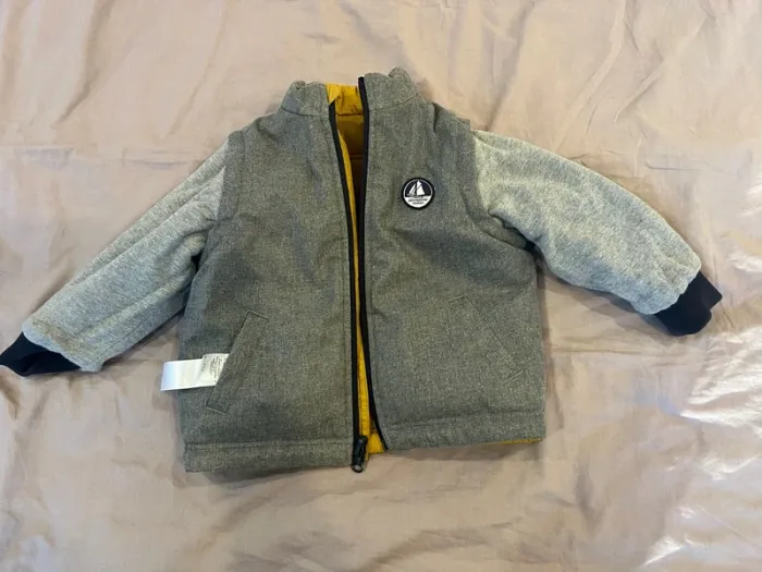 Manteau réversible petit bateau 3 ans - photo numéro 8