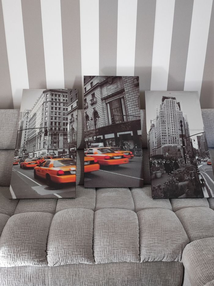 Tableau Triptyque (3 panneaux) - New-York