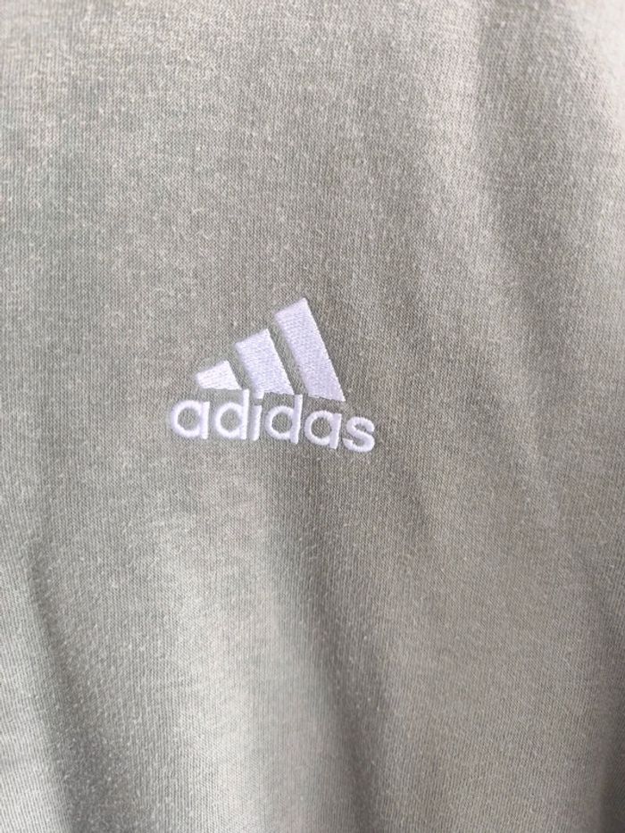 Sweat adidas vert clair taille S très bon état - photo numéro 3