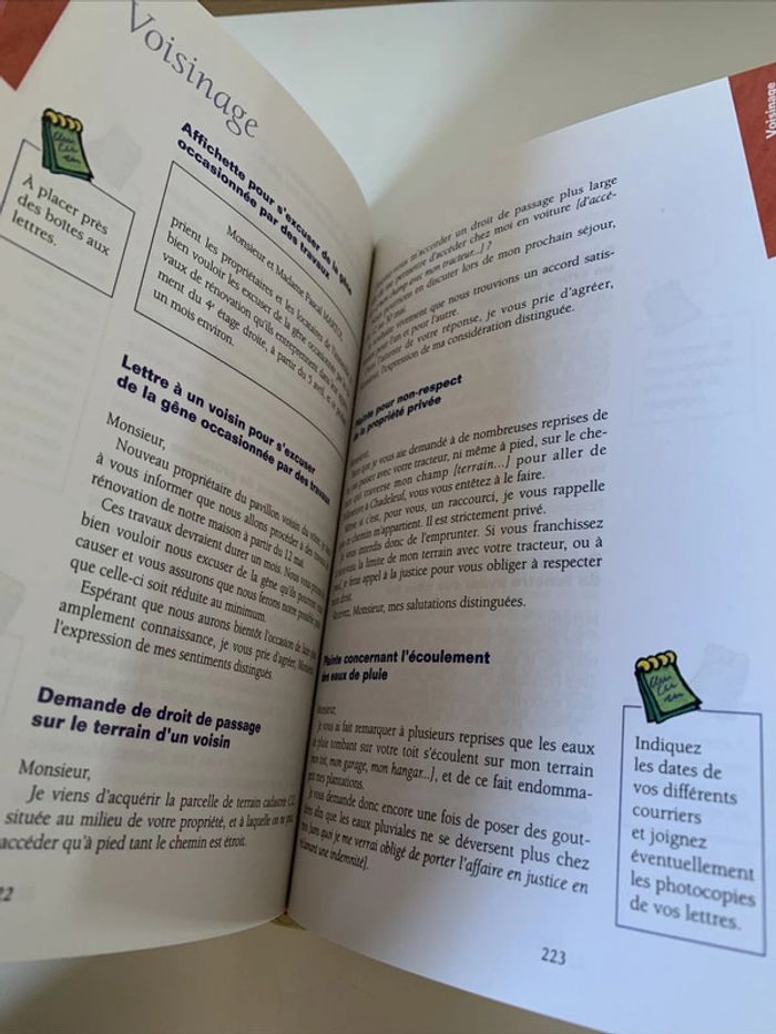 Livre La correspondance 500 modèles de lettres Larousse - photo numéro 8