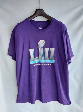 Tee-shirts Majestic Super Bawl Taille XL