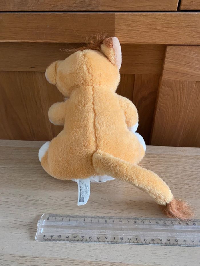 Peluche Disney Mattel 1994 roi lion King lionceau Simba bébé - photo numéro 3