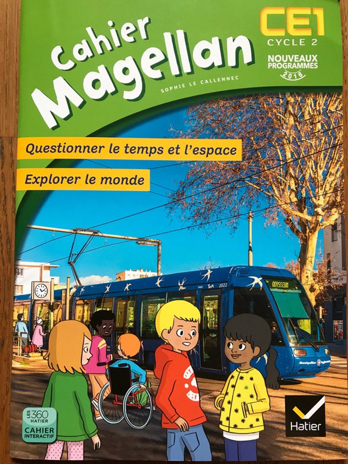 Magellan Questionner le temps et l'espace CE1 - Cahier de l'élève