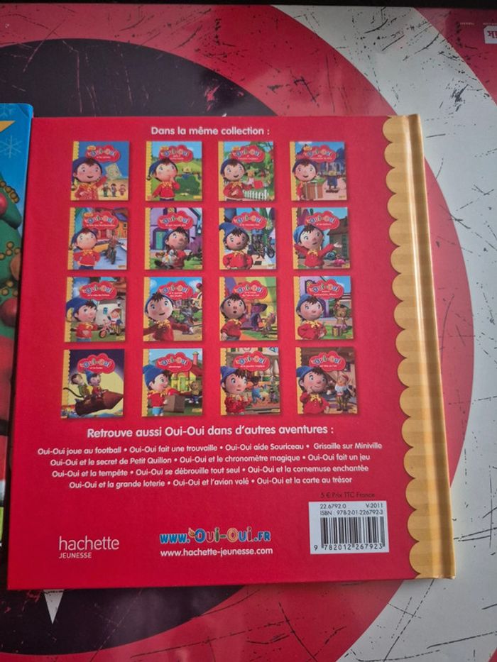 Lot 2 livres Oui Oui - photo numéro 2