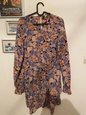 Robe fleurie.