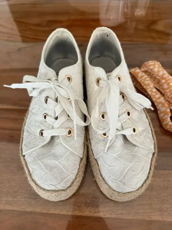 Basket broderie anglaise Eram