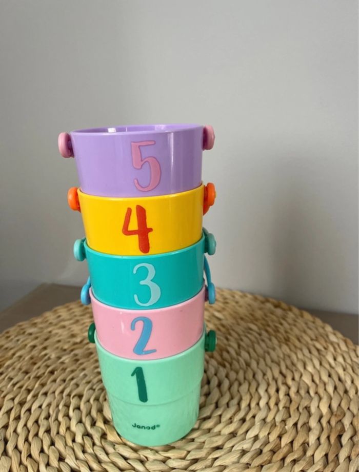 Seaux d’ activités pour le bain janod