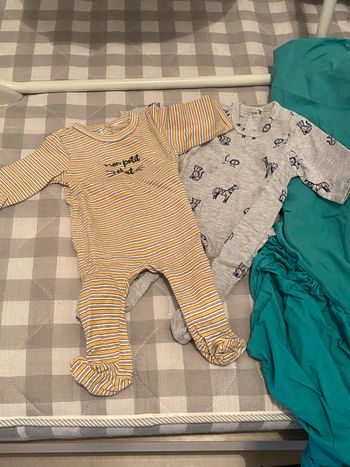 Lot de 2 grenouillère