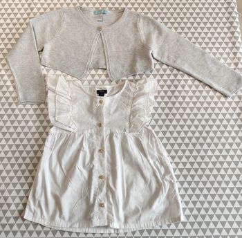 Ensemble Blouse + gilet TBE