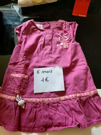 Robe 6mois