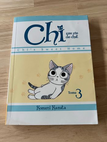 Manga Chi, Une Vie de Chat – Tome 3 – Konami Kanata – Bon État