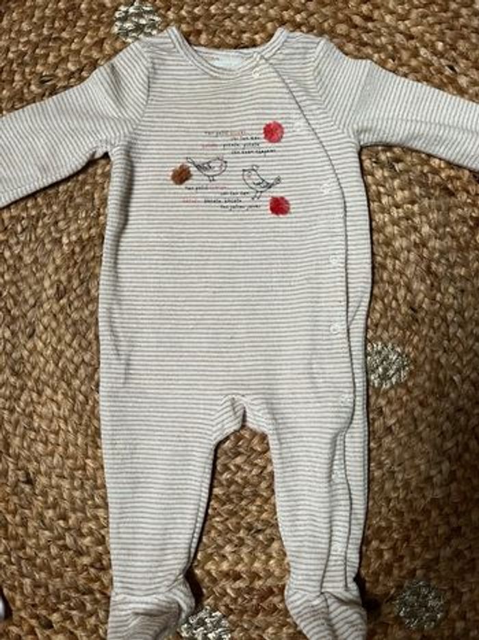 Lot de 3 pyjamas - Taille 6 mois - photo numéro 2