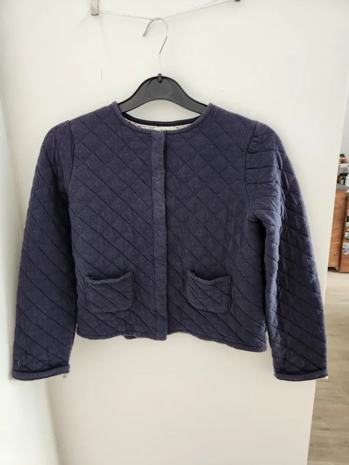 Veste bleu marine Vertbaudet Taille 10 ans