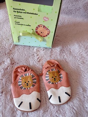 Chaussons en cuir p.19-20