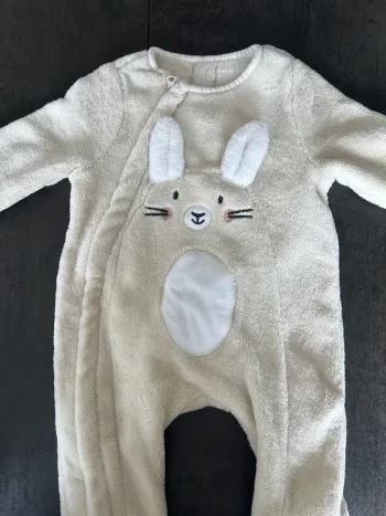 Combinaison lapin toute chaude Sergent Major 3 mois