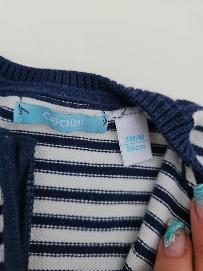 Gilet 3 mois garçon - photo numéro 2