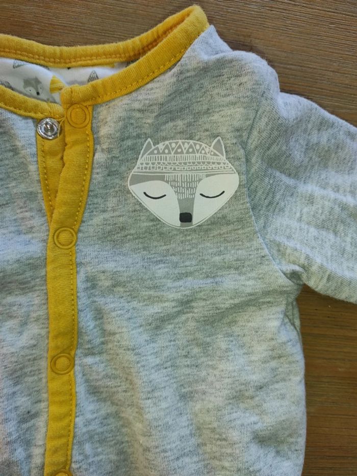 Ensemble gilet et t-shirt mixte 1 mois - photo numéro 5